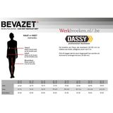 Dassy Liverpool Women Werkbroek voor dames Cementgrijs maat 40