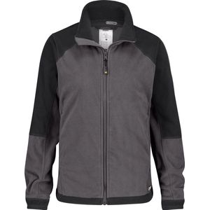 DASSY Kazan Fleecevest - Zwart - Polyester - Regelbare Taille