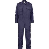 Dassy - Nimes - Katoen Overall - Marineblauw - Met Kniezakken