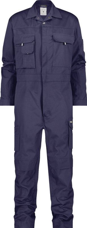Dassy - Nimes - Katoen Overall - Marineblauw - Met Kniezakken