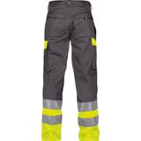 Dassy - Omaha - Hogezichtbaarheidsbroek - Cementgrijs/Fluogeel - 300gr