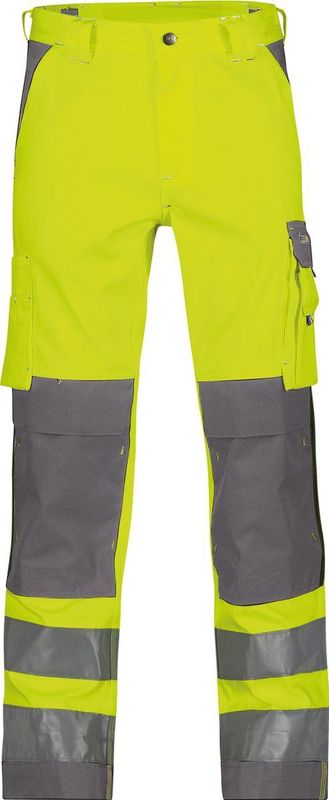 Dassy - Buffalo - Werkbroek - Fluogeel/Cementgrijs - Cordura®