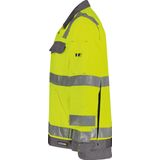 Dassy - Dusseldorf - Hogezichtbaarheidsvest - Fluogeel/Cementgrijs - 290 gram