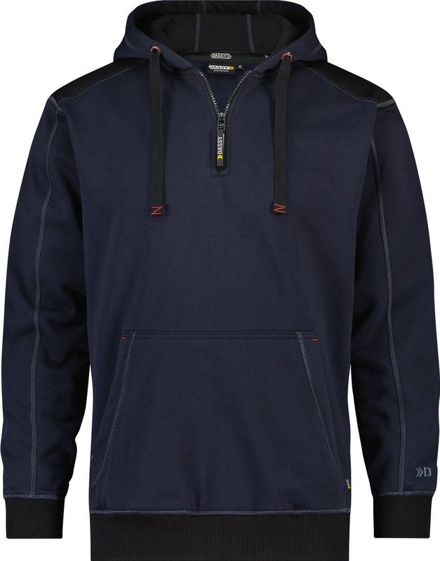 Dassy - Indy - Sweater - Zwart - Katoen - Cordura® Versteviging