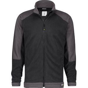 Tweekleurige fleecevest