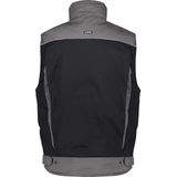 Dassy - Hulst - Tweekleurige Bodywarmer - Zwart/Cementgrijs