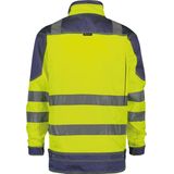 Dassy - Orlando - Hoge Zichtbaarheidsvest - Fluogeel/Marineblauw