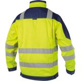 Dassy - Orlando - Hoge Zichtbaarheidsvest - Fluogeel/Marineblauw