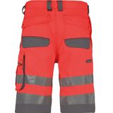 Dassy - Lucca - Hogezichtbaarheidsshort - Fluorood/Cementgrijs