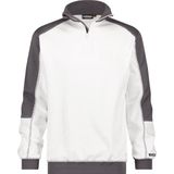 Dassy Basiel Tweekleurige sweater Wit/Cementgrijs maat M
