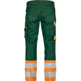 Dassy - Phoenix - Hogezichtbaarheidsbroek - Flessengroen/Fluo-Oranje