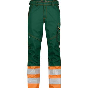 Dassy - Phoenix - Hogezichtbaarheidsbroek - Flessengroen/Fluo-Oranje