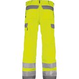 Dassy Manchester Multinorm hogezichtbaarheidsbroek met kniezakken Fluogeel/Grafietgrijs maat 42