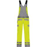 Multinorm - Bretelbroek - Geel - Vlamvertragend - Antistatisch - Hoge Zichtbaarheid