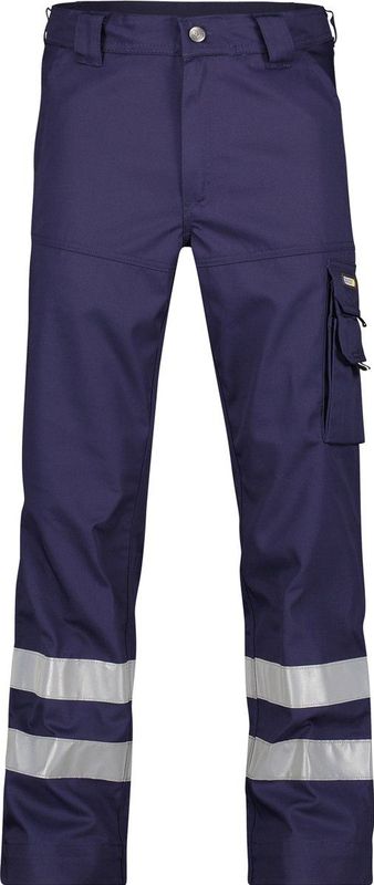 Dassy Vegas Werkbroek met reflecterende banden Marineblauw maat 52