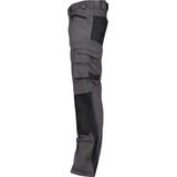 Dassy - Nova - Werkbroek - Antracietgrijs/Zwart - Met Kniezakken