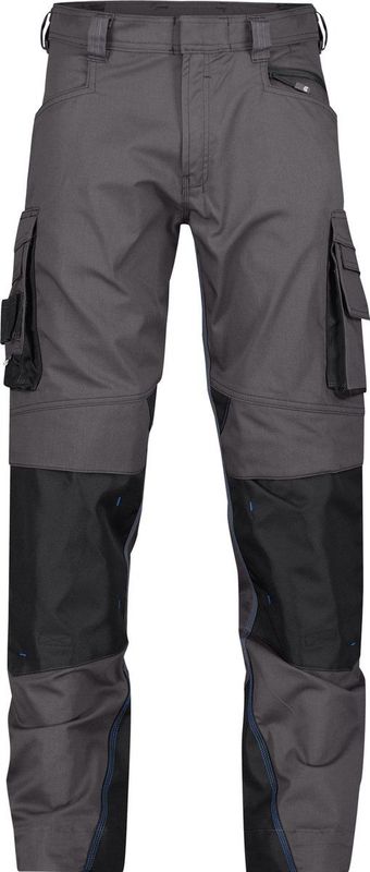Dassy - Nova - Werkbroek - Antracietgrijs/Zwart - Met Kniezakken