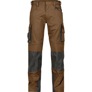 Dassy Nova - Werkbroek - Leembruin/Antracietgrijs - Met Kniezakken