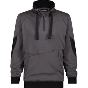 DASSY - Stellar - Sweatshirt - Zwart - Cordura® - Kangoeroezak