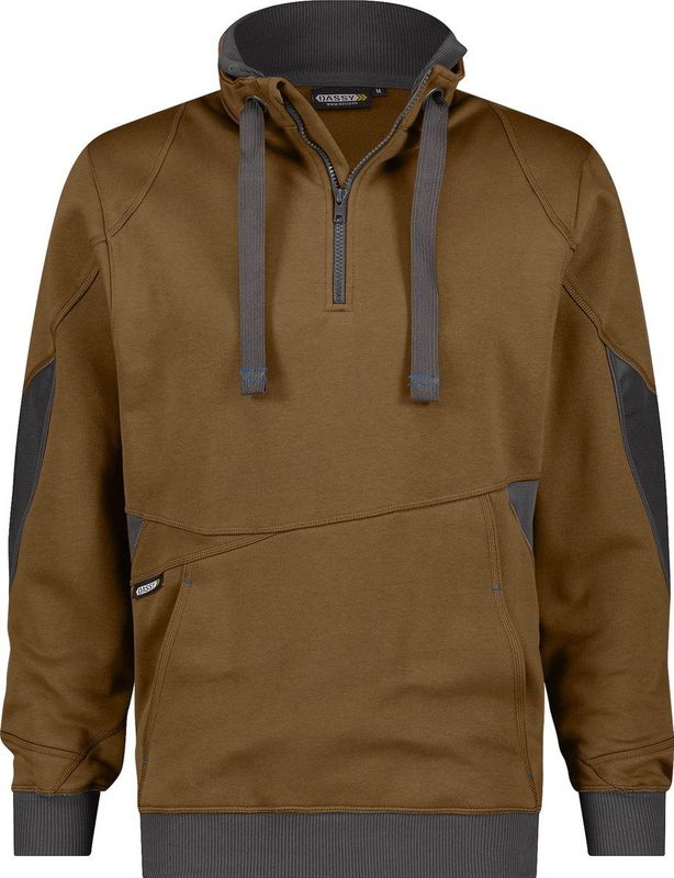 DASSY - Stellar - Sweatshirt - Grijs - Katoen - Cordura® Versterkingen