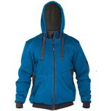 DASSY - Pulse - Sweatshirt - Grijs - Katoen - Veiligheidszak met Ritssluiting