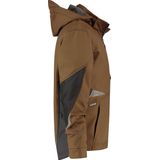 Dassy Gravity Softshelljas Leembruin/Antracietgrijs maat XS