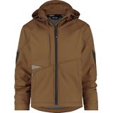 Dassy Gravity Softshelljas Leembruin/Antracietgrijs maat XS