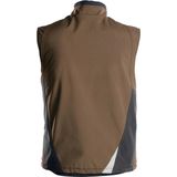 Dassy - Fusion Softshell Bodywarmer - Leembruin/Antracietgrijs - 100% Polyester