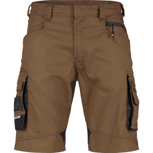 Dassy - Cosmic - Werkshort - Leembruin/Antraciet - Polyester/Katoen - Cordura®