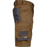 Dassy - Cosmic - Werkshort - Leembruin/Antraciet - Polyester/Katoen - Cordura®