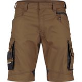 Dassy - Cosmic - Werkshort - Leembruin/Antraciet - Polyester/Katoen - Cordura®