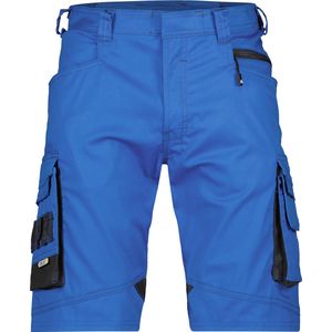 Dassy Cosmic Werkshort Azuurblauw/Antracietgrijs maat 42