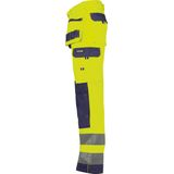 Dassy - Glasgow - Hogezichtbaarheidsholsterzakkenbroek - Fluogeel/Marineblauw