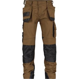 Dassy - Magnetic Holsterzakkenbroek - Leembruin/Antracietgrijs - Maat 64