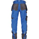 Dassy - Magnetic Holsterzakkenbroek - Azuurblauw/Antracietgrijs - Met Kniezakken