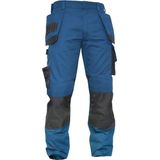 Dassy - Magnetic Holsterzakkenbroek - Azuurblauw/Antracietgrijs - Met Kniezakken