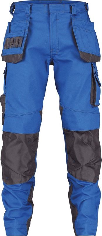 Dassy - Magnetic Holsterzakkenbroek - Azuurblauw/Antracietgrijs - Met Kniezakken
