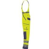 Dassy - Malmedy - Hogezichtbaarheidsbretelbroek - Fluogeel/Marineblauw