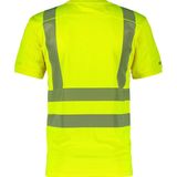 Dassy Carter Hogezichtbaarheids-uv-T-shirt Fluogeel maat XS
