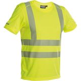 Dassy Carter Hogezichtbaarheids-uv-T-shirt Fluogeel maat XS