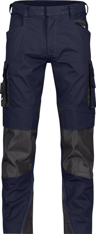 Dassy - Nova - Werkbroek - Nachtblauw/Antracietgrijs - Met Kniezakken