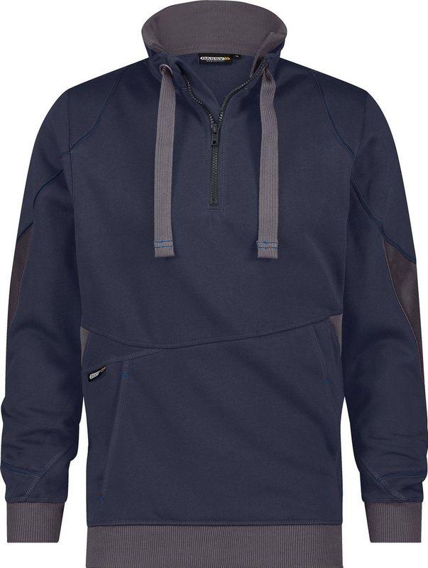 Dassy - Stellar - Sweatshirt - Zwart - Cordura® Versterkingen op Ellebogen