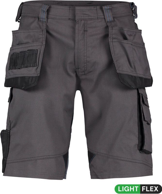 Dassy - Bionic Holsterzakkenshort - Antracietgrijs/Zwart - Cordura®