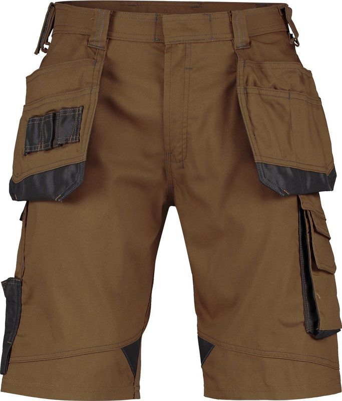 Dassy - Bionic Holsterzakkenshort - Leembruin/Antracietgrijs - Maat 52