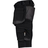 Dassy - Bionic Holsterzakkenshort - Zwart/Antracietgrijs - Cordura®