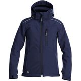 Dassy Tavira Women Softshelljas voor dames Marineblauw maat 2XL