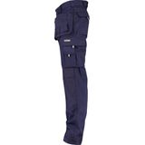 Dassy - Oxford - Holsterzakkenbroek - Marineblauw - 245gr - Met Kniezakken