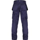 Dassy - Oxford - Holsterzakkenbroek - Marineblauw - 245gr - Met Kniezakken