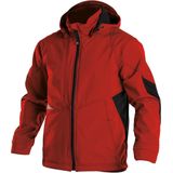 Dassy Gravity Softshelljas Rood/Zwart maat L
