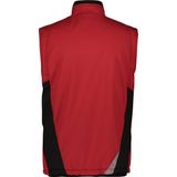 Dassy Fusion Softshell bodywarmer Rood/Zwart maat 2XL